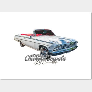 1962 Chevrolet Impala SS Convertible Posters and Art